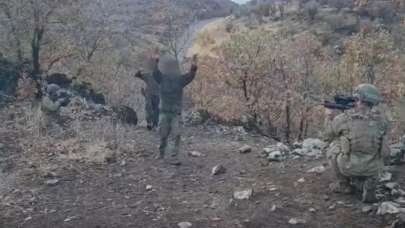 Teslim olan terörist itiraf etti: Türk SİHA'ları bizi kendi kazdığımız mağaralara gömüyor