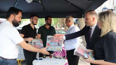 MHP'li Kanlı: “Türkgün Gazetesi kutup yıldızıdır!”