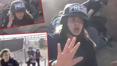 Korku dolu anlar! Türk gazetecilerin yanına roket düştü: "O kadar yakınımıza düştü ki..."