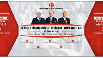MHP Genişletilmiş Bölge İstişare Toplantısı Kayseri’de yapılacak