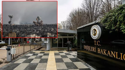 Gazze İsrail bombardımanı altında... Dışişleri Bakanlığı: Sivil can kayıplarını şiddetle kınıyoruz