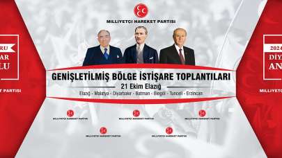 MHP Genişletilmiş Bölge İstişare Toplantısı 21 Ekim'de Elazığ'da yapılacak