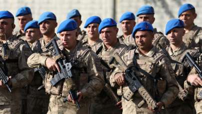 Jandarma komandolar Gabar'a uğurlandı