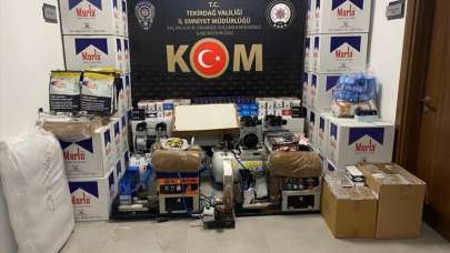 Tekirdağ'da kaçakçılık operasyonunda 18 zanlı yakalandı