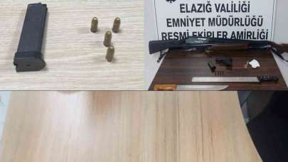 Elazığ’da asayiş uygulaması: 4 tutuklama