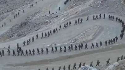 Mehmetçikten Davraz Dağı'na 100'üncü Yıl tırmanışı