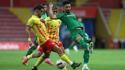 Kayserispor'dan uzatmada 4 gol