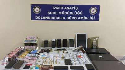 İzmir merkezli 5 ildeki suç örgütü operasyonunda yakalananlardan 32'si tutuklandı