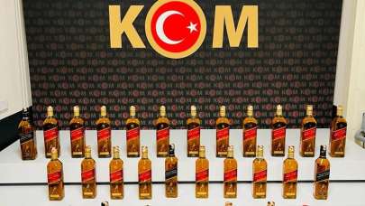 Sahte alkol operasyonunda bir kişi yakalandı