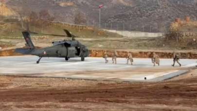 Diyarbakır'da yapılan operasyonda bölücü terör örgütüne ait sığınak ve mağaralar tespit edildi