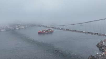 İstanbul Boğazı tek yönlü trafiğe açıldı