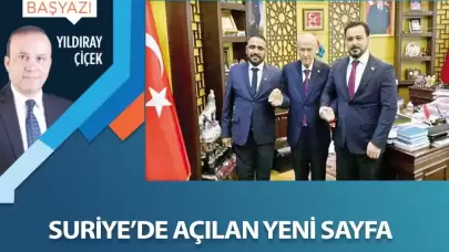 Suriye’de açılan yeni sayfa