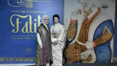 Cumhurbaşkanı Erdoğan'ın eşi Emine Erdoğan Japonya Veliaht Prensesi ile bir araya geldi