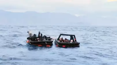 37 düzensiz göçmen Yunanistan tarafından Türk karasularına geri itildi