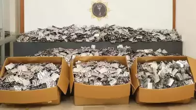 Samsun'da bir araçtan 184 bin sentetik hap çıktı!