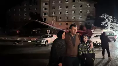 Ankara'ya giden aile, facia otelini görmek için 30 kilometre yol uzattı