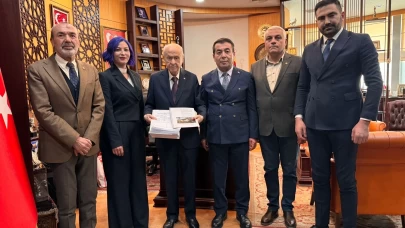 Başkan Metin’den MHP Lideri Bahçeli’ye ziyaret