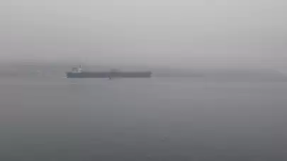 Çanakkale Boğazı'nda gemi trafiği geçici olarak durduruldu