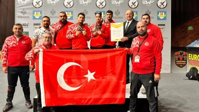 Millilerden Avrupa Şampiyonası’nda 13 madalya