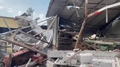 İzmir'de korkutan patlama