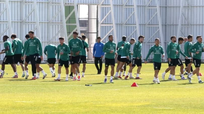 Konyaspor, Kocaelispor maçı hazırlıklarını sürdürüyor