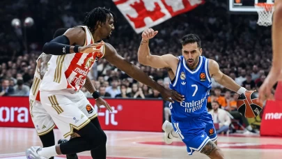 EuroLeague' Real Madrid, Kızılyıldız'a takıldı