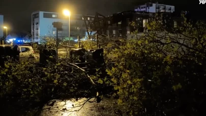 Paris yakınlarında hortum felaketi