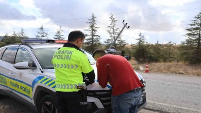 Nevşehir'de tamir için getirilen araçla kaza yaptı! 1 yaralı