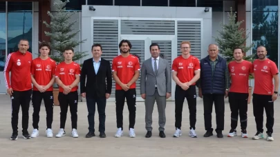 Cimnastik Federasyonu Başkanı Çelen'den millilere ziyaret