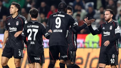 Beşiktaş, Konya'dan 3 puanla döndü