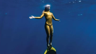 Gazze için nefesini tuttu! Milli sporcu Antalya'da dünya rekoru kırdı!