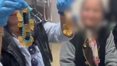 Dilencilikte rekor: Kadının cebinden 625 bin lira ve 67 çeyrek altın çıktı!
