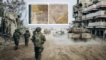 İsrail'den sarı hatta kurnazca plan! Görüntüler uyduya takıldı