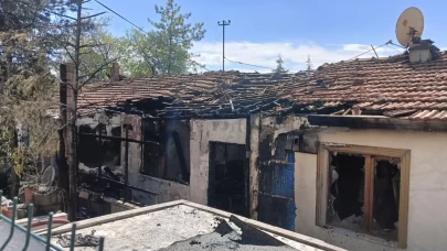 Ankara Sincan’da gecekondu tüp patlaması nedeniyle kullanılamaz hale geldi