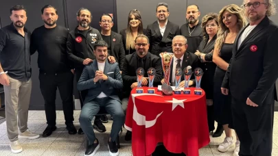 Türk berber ve kuaförlerimiz dünya 3.lüğü gururunu yaşattı