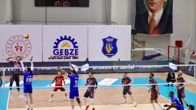 Başkent ekibi 4 sette kazandı!