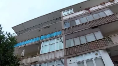 Balkon çöktü, kadın beton parçalarının altında kaldı