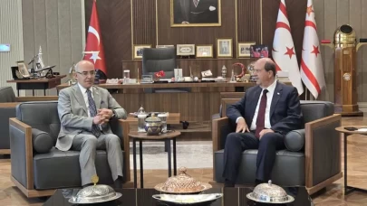 MHP'li Karakaya’dan Ersin Tatar’a tarihi ziyaret: "Kıbrıs Türklüğü’nün yanındayız"