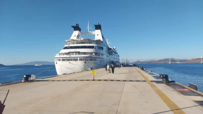 Star Legend Bodrum Limanı’nda: Amerikalı Turistlerle Dolu 159 Metrelik Gemi Muğla'da