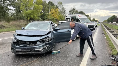 Kartepe'de zincirleme kaza! Biri çocuk, 5 yaralı