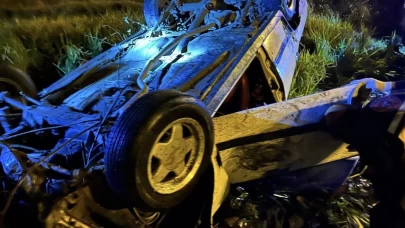 Sinop Boyabat’ta feci kaza: 1 ölü, 1 yaralı