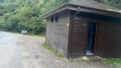 Çınarlıdere Mesire Alanı'ndaki şadırvana saldırı