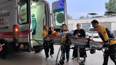 İnegöl'de korkunç kaza! 5 yaşındaki çocuk 3. kat penceresinden düştü