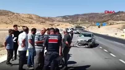 Adıyaman'da otomobiller çarpıştı: 5 yaralı