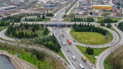 Başiskele’de D-130 kavşak projesi nedeniyle bazı yollar geçici olarak trafiğe kapatıldı