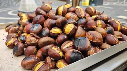 Kestane tezgahlarda yerini aldı