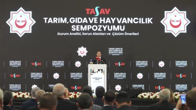 TASAV "Tarım, Gıda ve Hayvancılık" sempozyumunun sonuç bildirgesini açıkladı