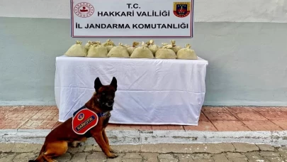 Hakkari’de 15 kilogram yasaklı madde ele geçirildi
