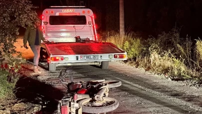 Gazipaşa’da motosiklet kazası! Sürücü 2.38 promil alkollü çıktı