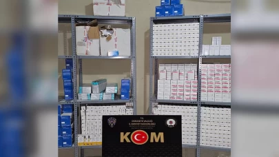 Baskında son kullanma tarihi geçmiş 250 bin ilaç ele geçirildi